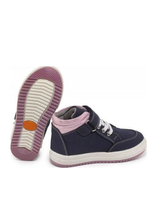 Kids Boots with Velcro Blue