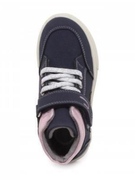 Kids Boots with Velcro Blue