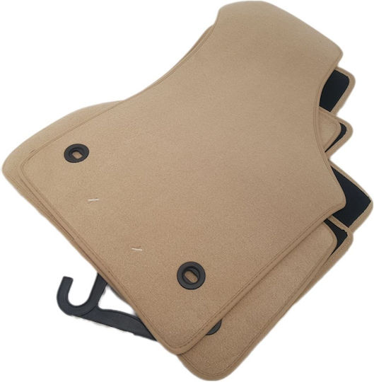 Petex Set of Front and Rear Mats 4pcs for Volkswagen Phaeton 2002-2008 Beige