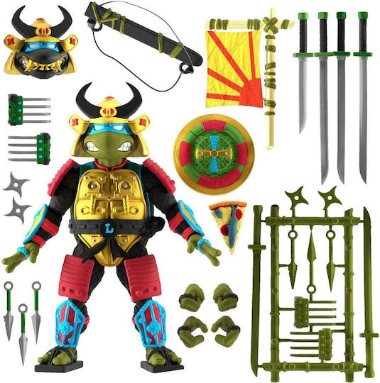 Super7 Teenage Mutant Ninja Turtles: Leo the Sewer Samurai: Leo the Sewer Samurai Action Figure height 18cm