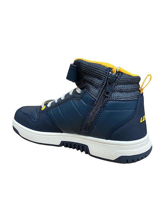 Lotto Kids Sneakers High Navy Blue