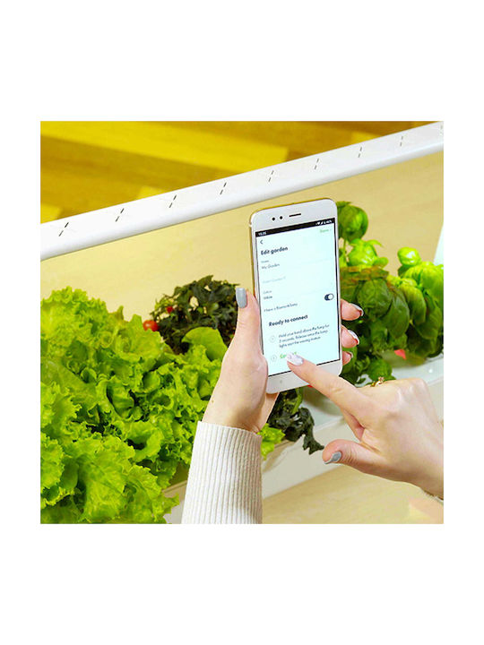 Click and Grow Smart Garden 9 Pro Αυτοποτιζόμενη Γλάστρα Πλαστική White 60.4x39.6x18.4εκ.