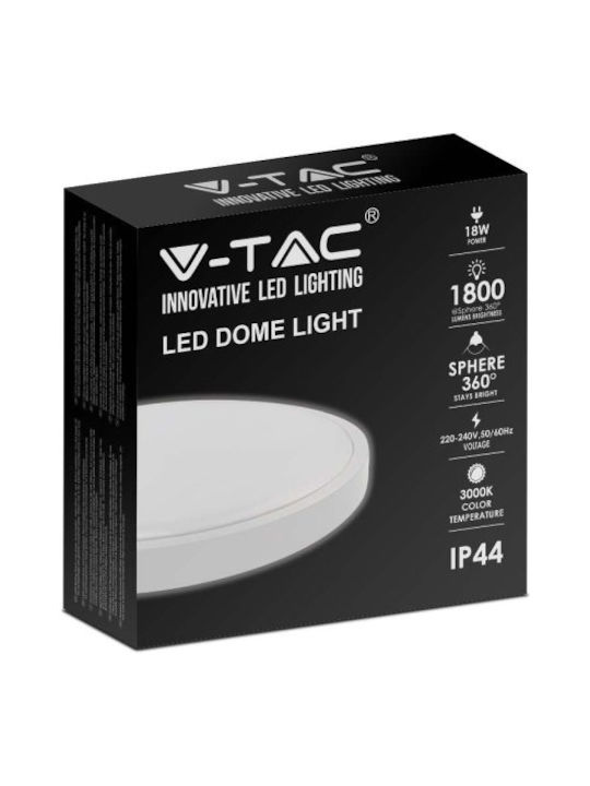 V-TAC Deckenleuchte für den Außenbereich mit integriertem LED in Weiß Farbe 7616