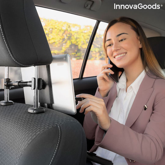 InnovaGoods Βάση Κινητού Αυτοκινήτου Taholer με Ρυθμιζόμενα Άγκιστρα Μαύρη