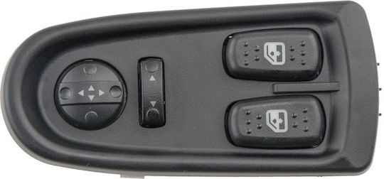 NTY Fensterheberschalter Auto für Iveco Täglich 2006+ Schwarz