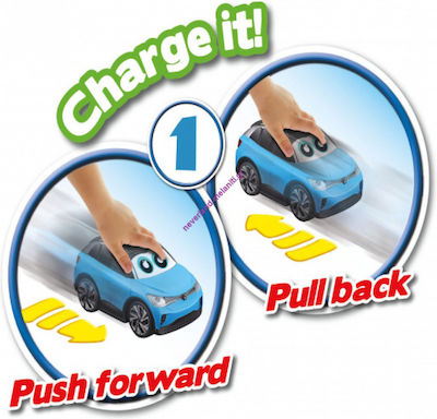 Bburago Volkswagen Charge Go Car Pull Back for 3++ Years