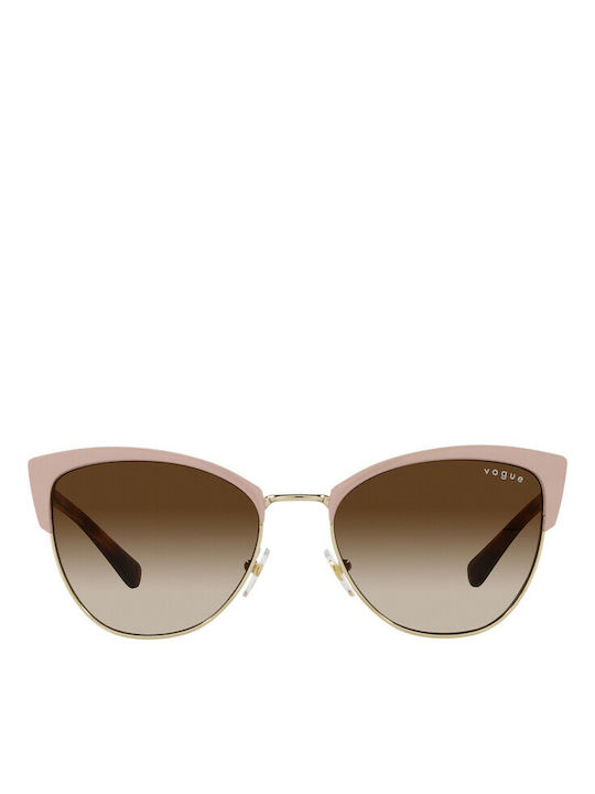 Vogue Women's Sunglasses with Rose Gold Frame and Brown Gradient Lens VO4251S 517613