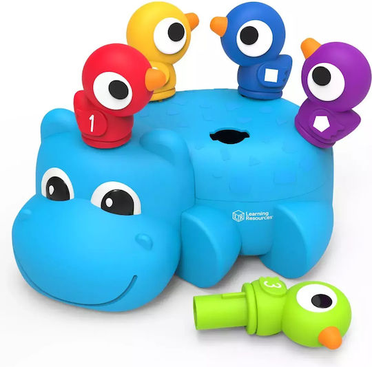 Learning Resources Formensortierspiel Huey The Fine Motor Hippo für 18++ Monate