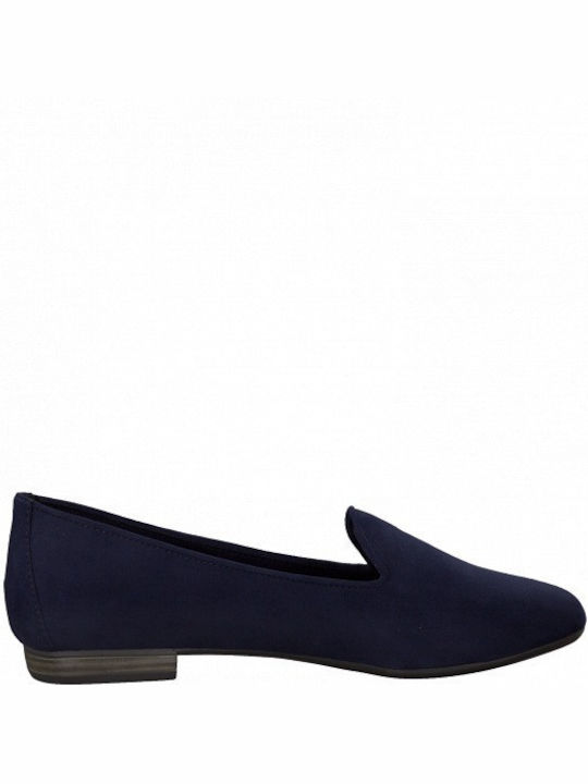 Marco Tozzi Damen Loafers in Marineblau Farbe