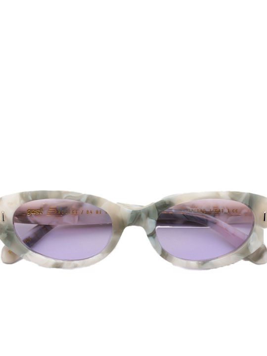 Gast Essi Sunglasses Πολύχρωμα with Acetate Frame & Purple Lens