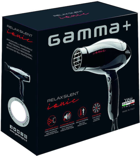 GammaPiu Relax Silent Generator Ionic Πιστολάκι Μαλλιών 2100W