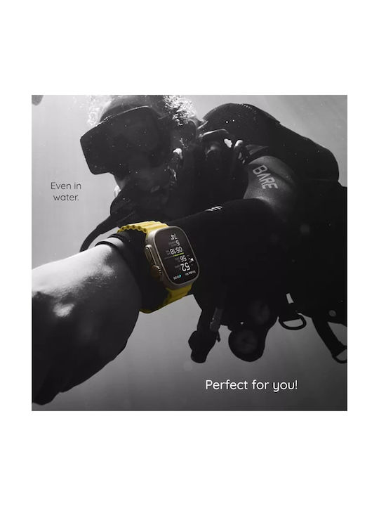 Techsuit QuickFit Armband Silikon Rot (/49mm)