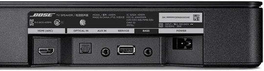 Bose Solo Series II Soundbar Bluetooth με Τηλεχειριστήριο Μαύρο
