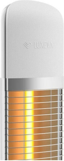 Luxeva PRO FR-2500W Electric Stove Infrared with Power 2.5kW White