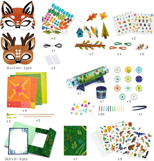 Djeco Paper Cutting Nature for Children 5+ years Years