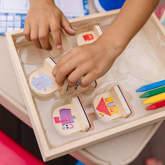 Melissa & Doug Печати Blue's Clues & You за Деца 3+ години+ Години
