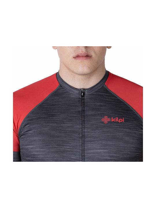 Kilpi Selva Short Sleeves Cycling Jersey Red