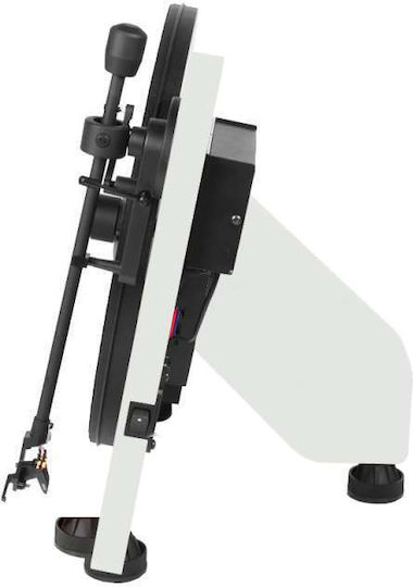 Pro-Ject Audio VT-E R BT High Gloss + Ortofon OM 5E 10548-819 Πικάπ με Belt Drive και Προενίσχυση Λευκό