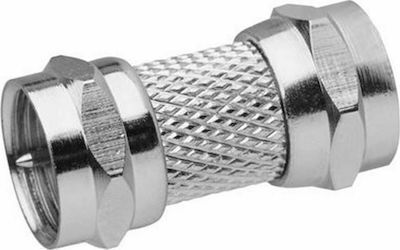 KAL Electronics Convertor Conector F Masculin în Conector F Masculin Argintiu 1 Bucată CP21-01-057