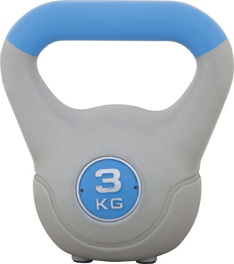 AMILA Kettlebell Vinyl 3kg Blue