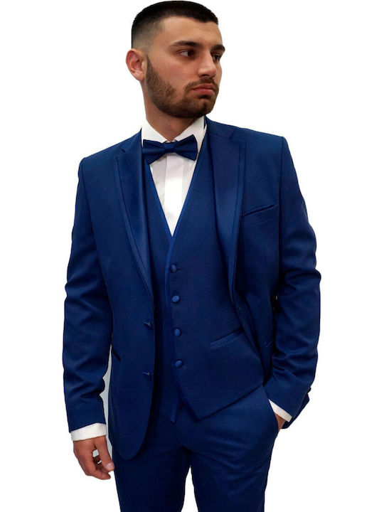 Costum Bărbați Albastru