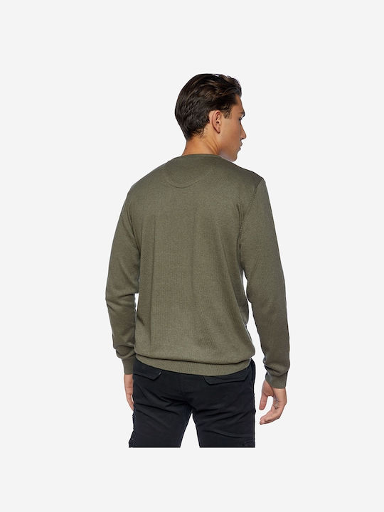 Brokers Jeans Herren Langarmshirt Olive