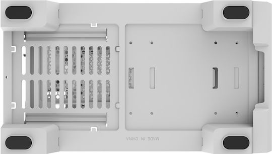Z1 Iceberg Gaming Midi Tower Computer Case with Side Window White