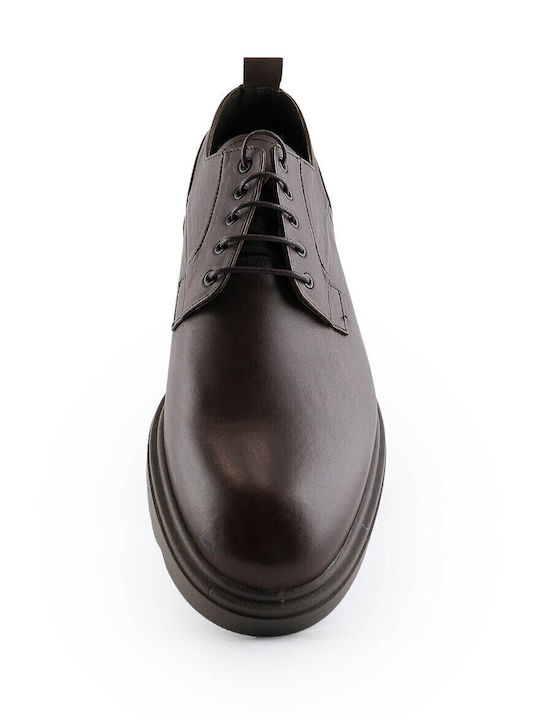 Men's Leather Casual Shoes Brown