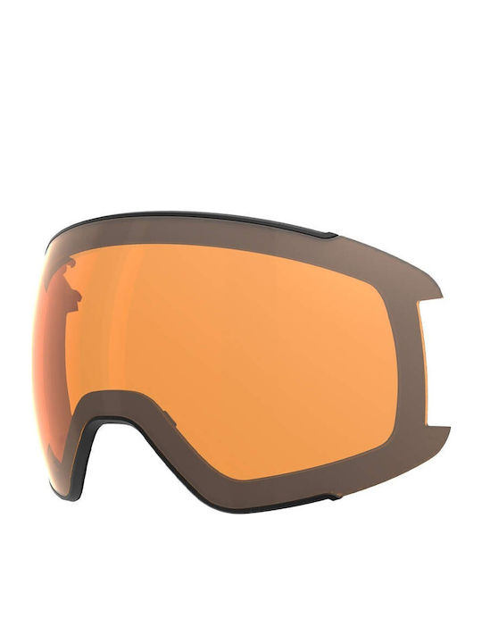 Head Sentinel 5k + Spare Lens Μάσκα Σκι & Snowboard Ενηλίκων Χρυσή με Φακό Καθρέπτη σε Χρυσό Χρώμα
