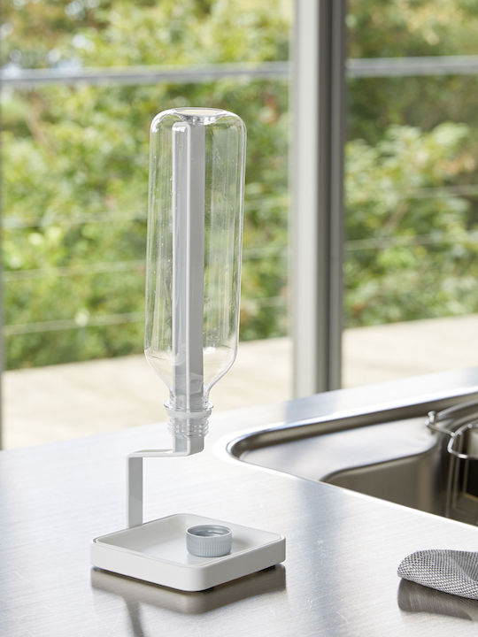 Yamazaki Kitchen Sink Organizer Made of White Metal 10x10x30cm