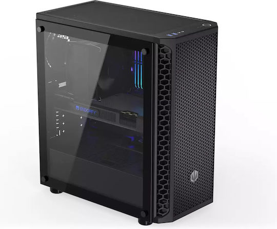 Endorfy Signum 300 Core Gaming Midi Tower Computer Case with Side Window Black