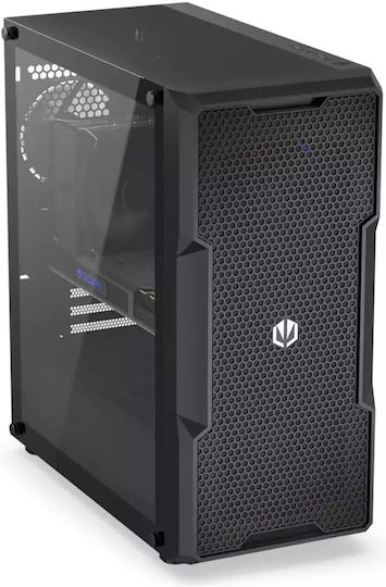 Endorfy Regnum 400 Air Gaming Midi Tower Computer Case with Side Window Black