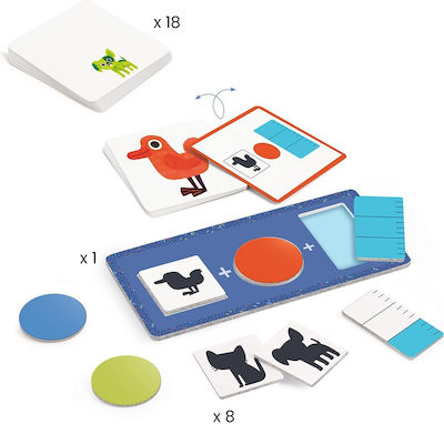 Djeco Ζωάκια Educational Toy Knowledge for 3-6 Years Old