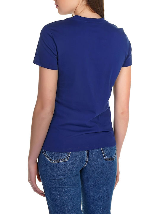 Kendall + Kylie Classic Heart T-Shirt Lazuli Blue