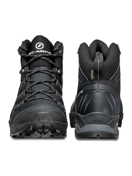 Scarpa Maverick Mid GTX Men's Hiking Boots Waterproof with Gore-Tex Membrane Black