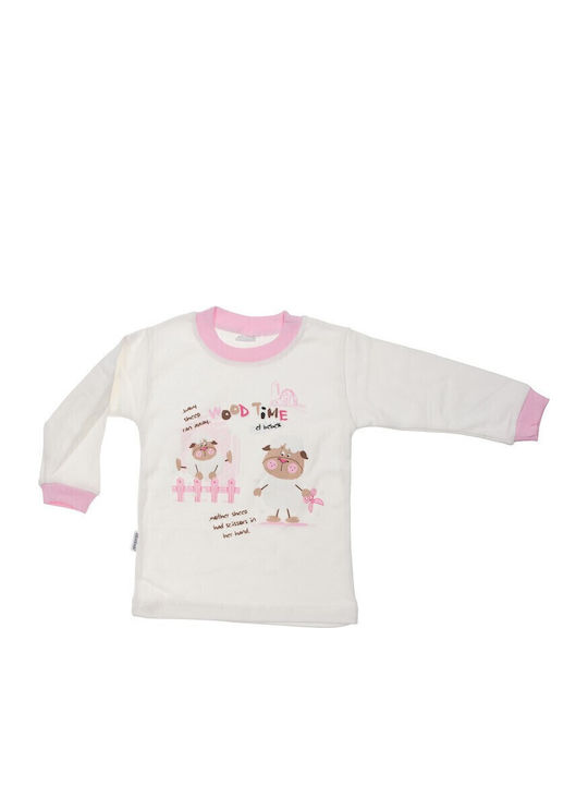 Papillon Kids Παιδική Πιτζάμα Χειμωνιάτικη