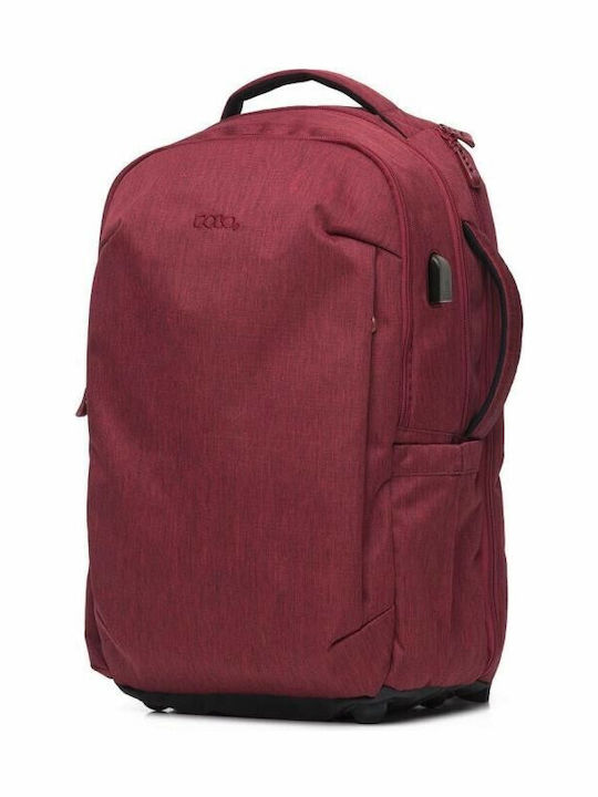 Polo Stric Waterproof 25lt Burgundy