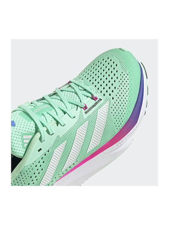 Adizero SL Sport Shoes Running Pulse Mint / Zero Metalic / Lucid Fuchsia