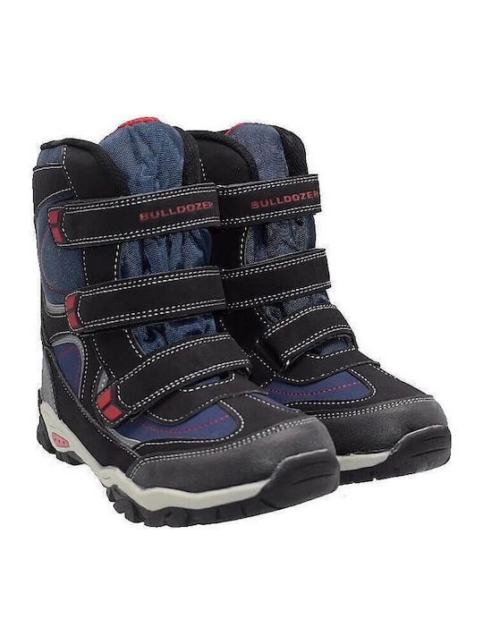 BULLDOZER WOMEN'S SNOW BOOTS IN BLUE 82070.