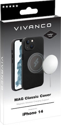 Vivanco Mag Classic Silicone Back Cover Black (iPhone 14)