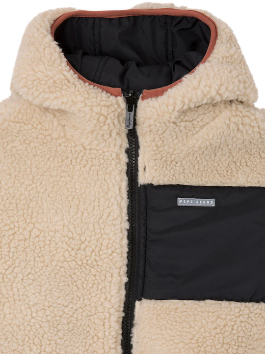 Gilford Kinderjacken & Winterjacken Lässig Kurze mit Kapuze Beiges