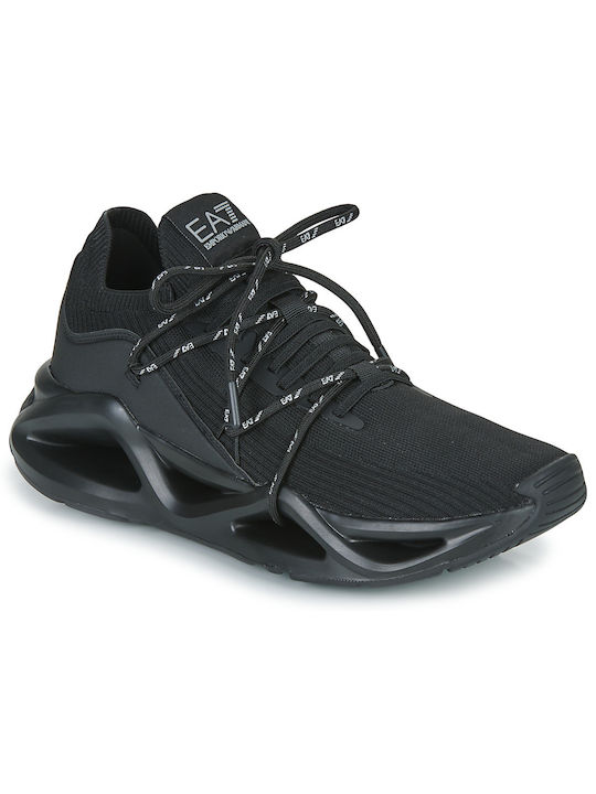 Emporio Armani Infinity Chunky Sneakers Black