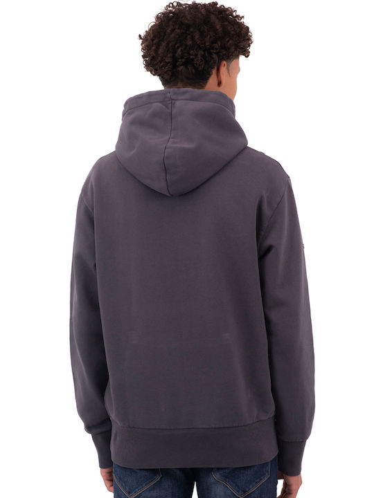 Superdry Vintage Psych Rock Charcoal with Hood