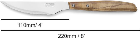 Arcos Set de Tacâmuri Inoxidabil Albe 12buc