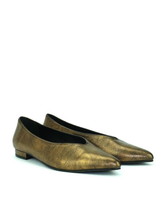 Ballerina Stefania Shoes Bronze 50 BRONZO