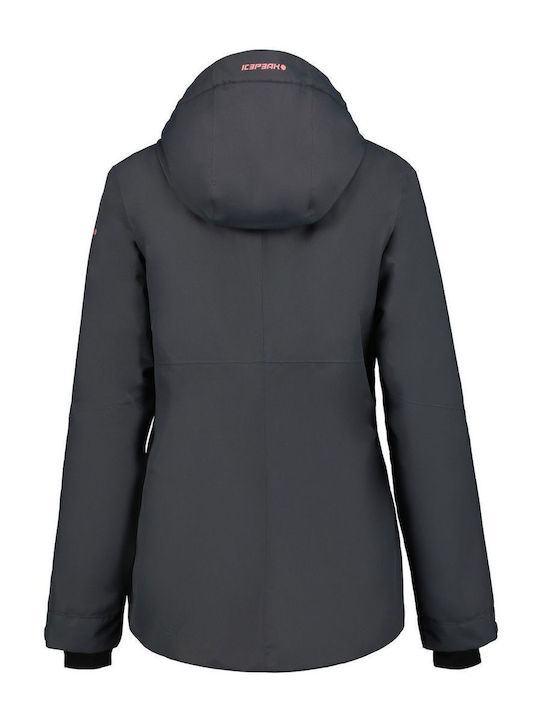 ICEPEAK ski jacket women CATHAY 2-53229659L- granite grey  Αδιάβροχο / διαπνέον: 10 000 mm / 8 000 gr