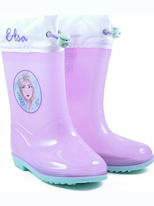 Παιδικές Γαλότσες Frozen ΙΙ Λιλά