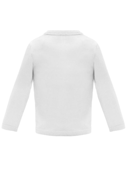 Baby Long Sleeve "TOP SON", White