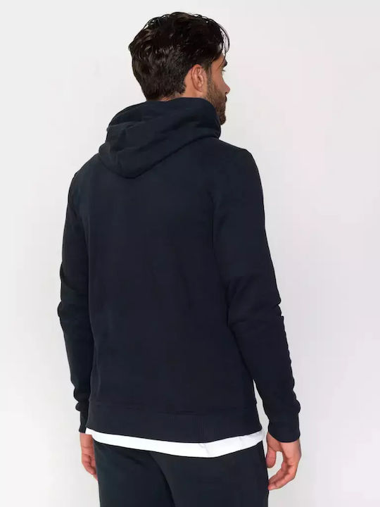 Fila Men's Sweatshirt with Hood Navy Blue