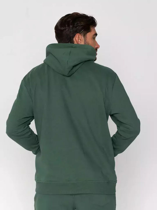 Fila Herren Sweatshirt mit Kapuze Grün